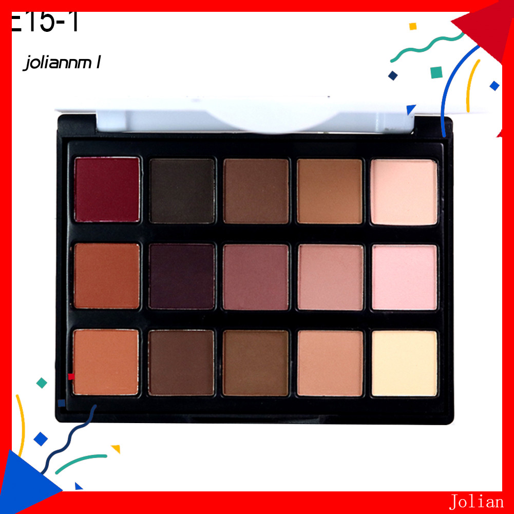 [JM] 15 Màu Phấn Mắt Lâu Dài Nổi Bật Bảng Phấn Mắt Mỹ Phẩm Làm Đẹp