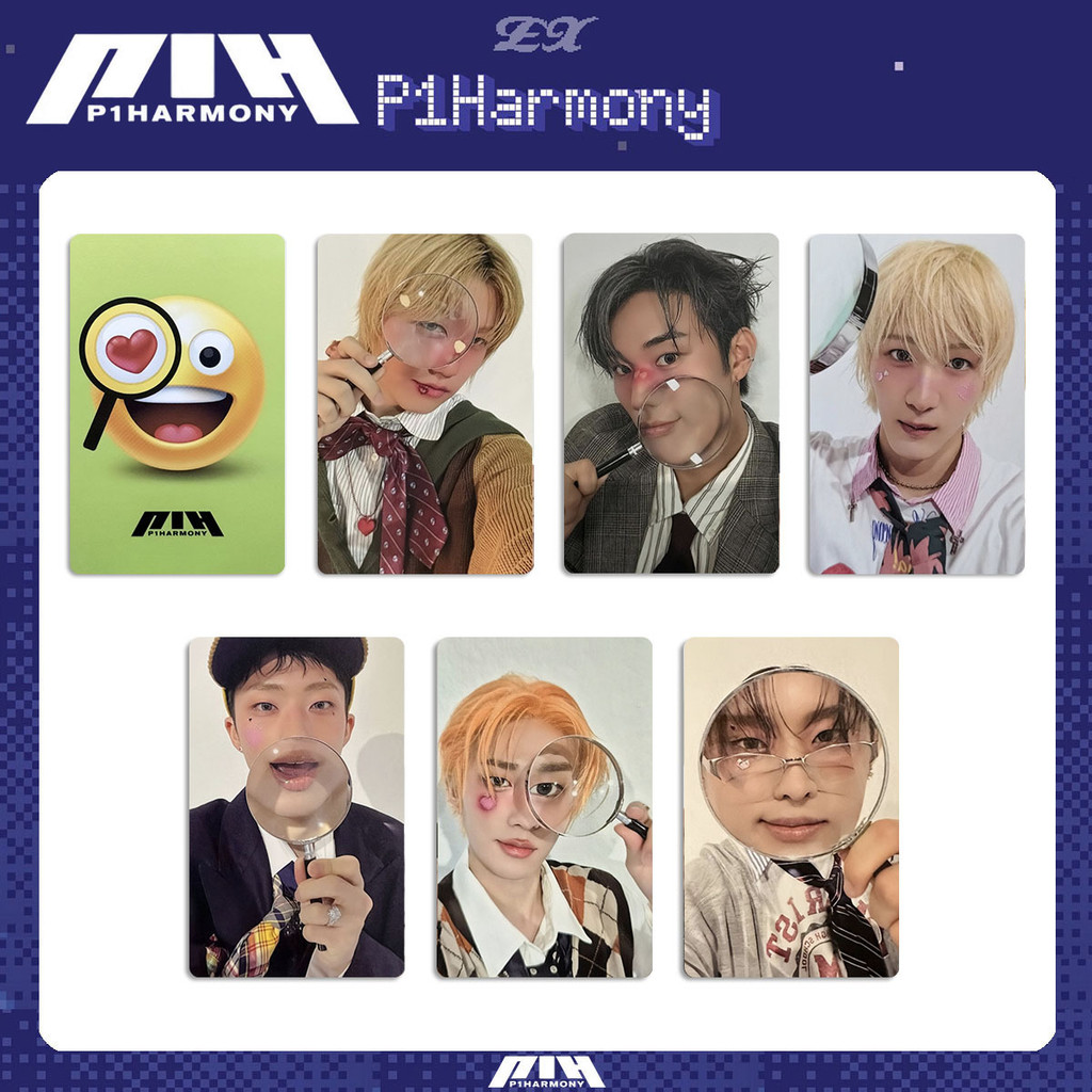 6 chiếc P1HARMONY EX DUH Album Mini thứ 8 Lomo Cards SW KTOWN4U ÂM NHẠC HÀN QUỐC FNC SHOP HELLOLIVE 