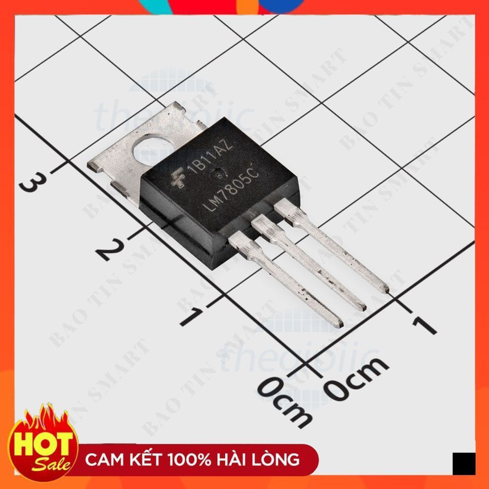 [5 Cái]- LM7805CT-CN IC Ổn Áp 5V 1.5A ChipViet Store
