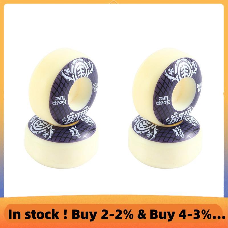 4 Ván Trượt Bánh Xe 54mm PU Độ Cứng Ván Trượt 85A Longboard Bánh Xe Cho Phố Longboard Ván Trượt Sàn 