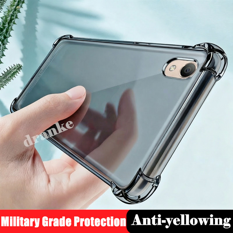 Dành Cho Sony Xperia XA1 Plus G3416 G3422 G3426 G3423 Silicon Lỏng Trong Suốt Linh Hoạt Bán Trong Su