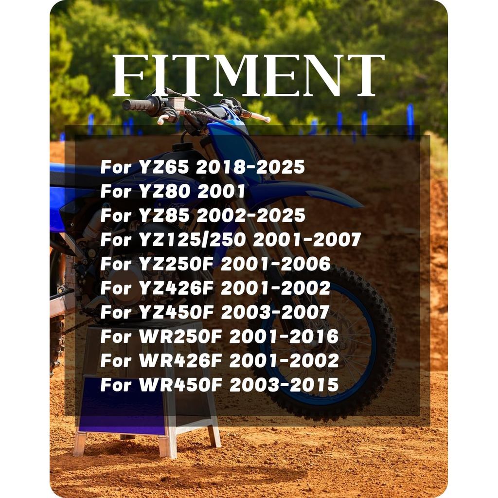 JFG RACING Xe Máy Phanh Trước Chứa Chất Lỏng Nắp Cho YZ65 2018-2025, YZ85 2002-2025, YZ125 / 250 200