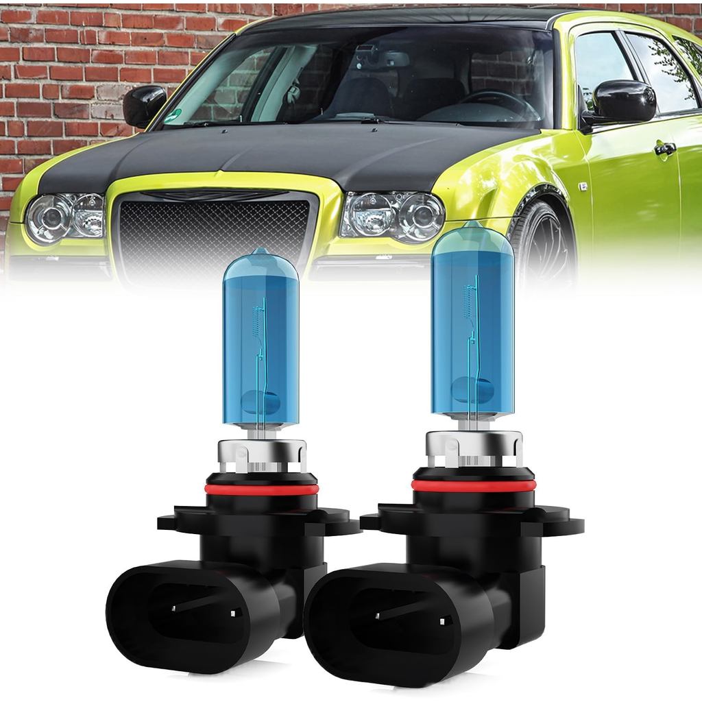 Bóng Đèn Pha Tương Thích Với Chrysler 300 2015, 9012 Bóng Đèn Halogen Chùm Thấp Cao, Trắng Siêu Sáng