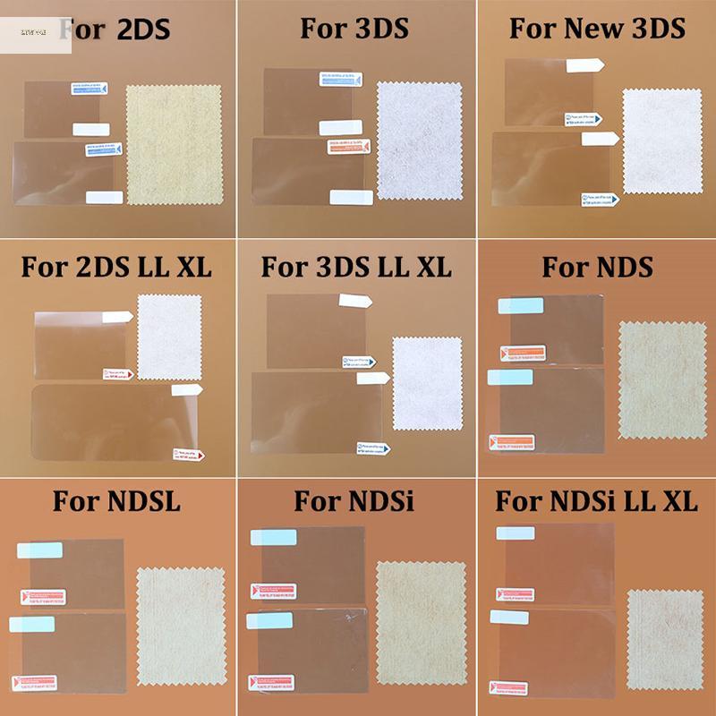 [ZTHOME] Phim bảo vệ màn hình LCD trong suốt HD phía dưới cho 3DS 3DSXL NDS Lite NDSL DSi NDSI XL LL