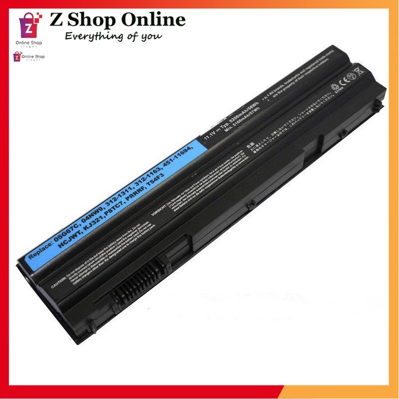 [BH12THÁNG] Pin Dell Latitude E6420 E6430 E6520 E6530 E5420 E5430 E5520 E5530 N3X1D T54FJ