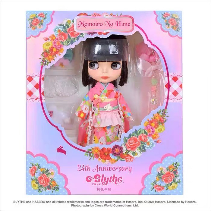 [Phiên bản tiếng Nhật] blythe Xiaobu July CWC Limited Kỷ niệm 24 năm Momoiro No Hime Momoiro No Hime