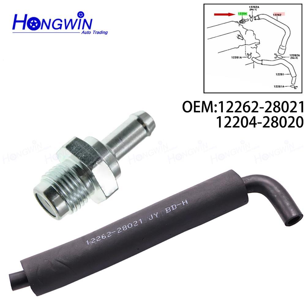 12204-28020 12262-28021 VAN PCV & Ống Cho Xe Toyota Camry Highlander Solara Scion TC 2.4L 2AZFE RAV4