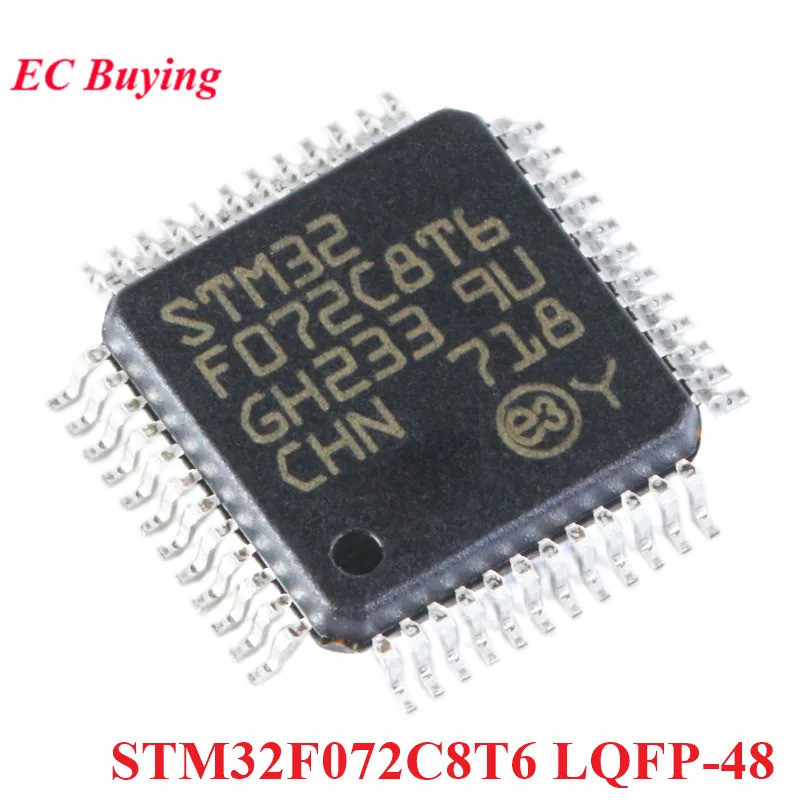 EC buying 5 Cái / 1 Cái STM32F072C8T6 STM32 F072C8T6 F072C8 STM32F072 LQFP-48 ARM Cortex-M0 Bộ Điều 