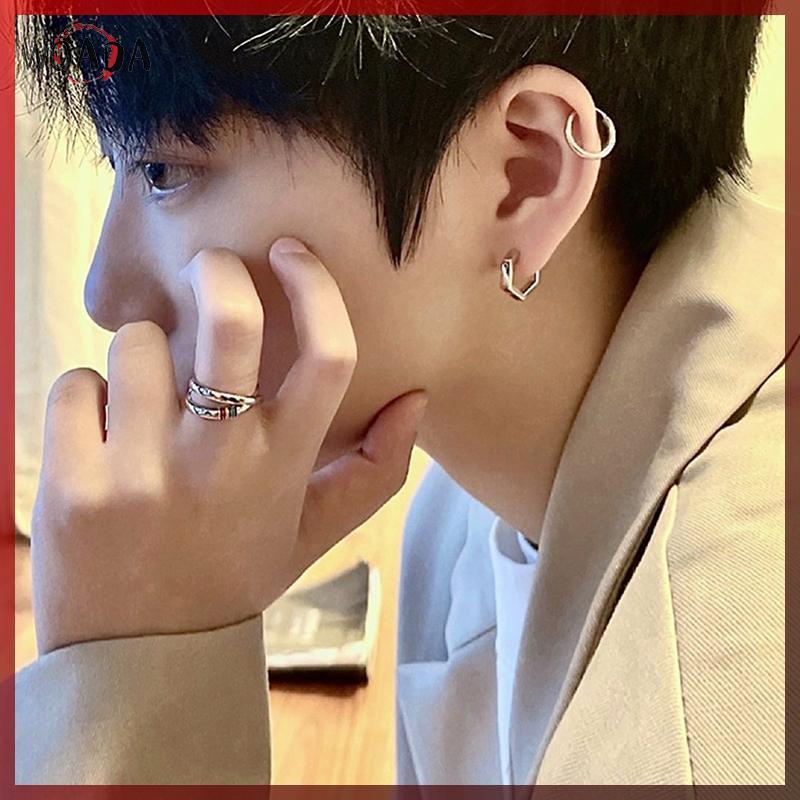 WOADA Mobius Rainbow Ring Niche Design Cá Tính Xu Hướng Màu Nhẫn VN