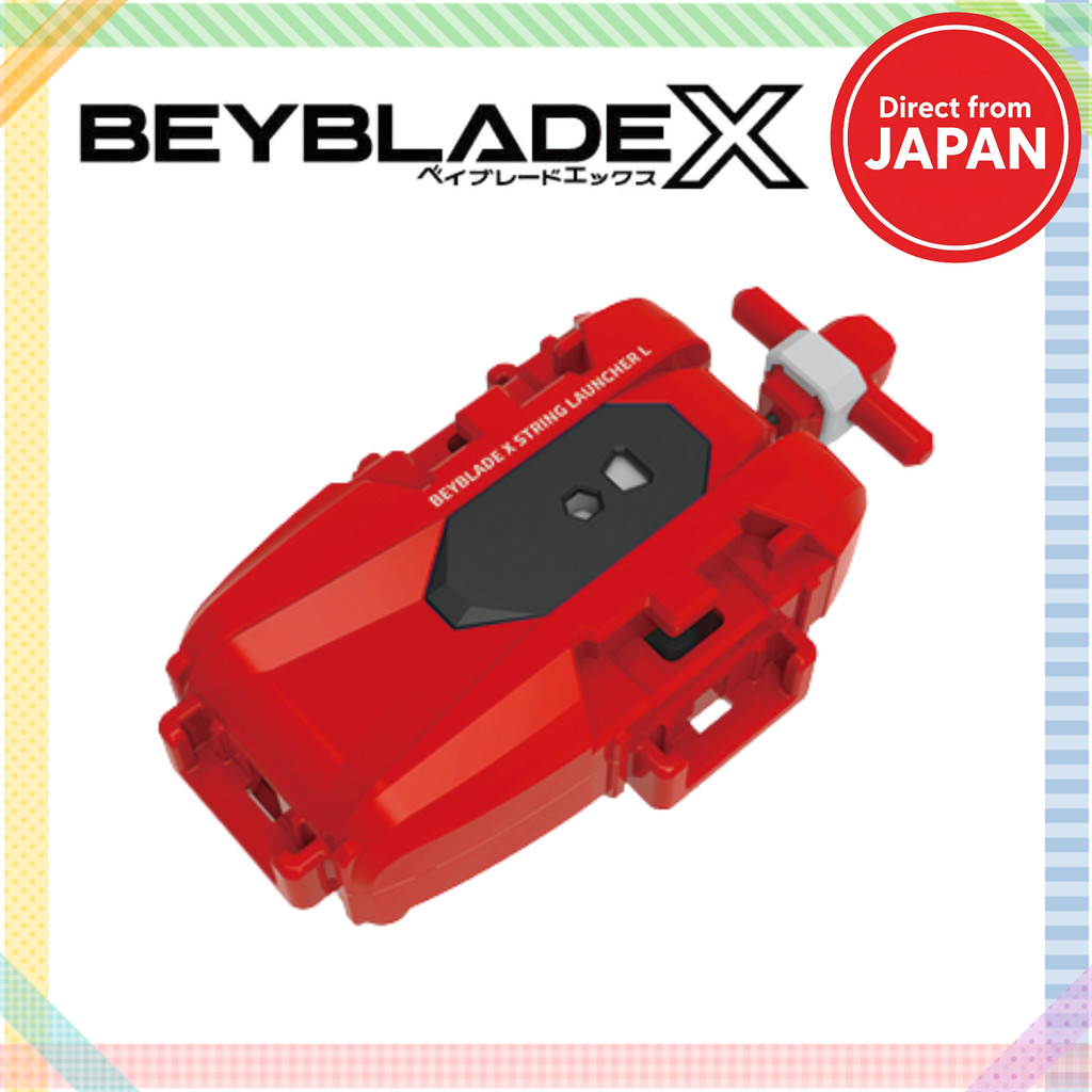 TAKARA TOMY BEYBLADE X BX-47 String Launcher L Red Ver.