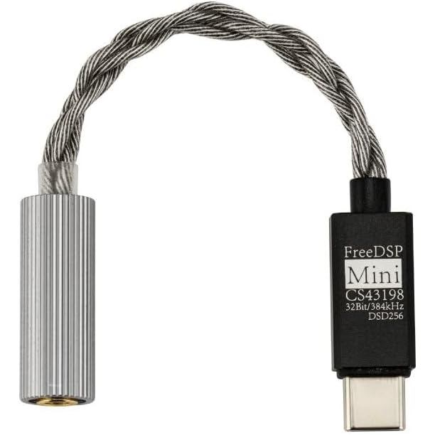 Moondrop Free DSP Mini HiFi Di Động USB-C Thu Nhỏ Giải Mã Khuếch Đại CS43198 3.5 Mm CITA Adapter DAC