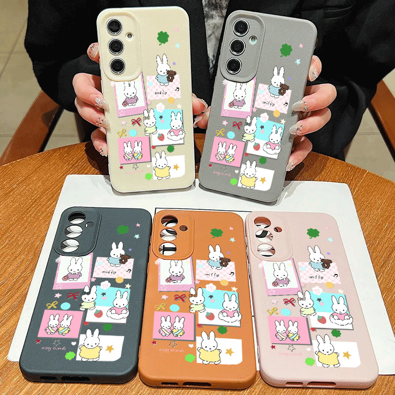 Kawaii Miffy Cover Cho Iphone 17 Pro Max 17 Air 16e 16 Pro Max 15 14 13 12 Pro Max 15 16 Plus 15 + 1