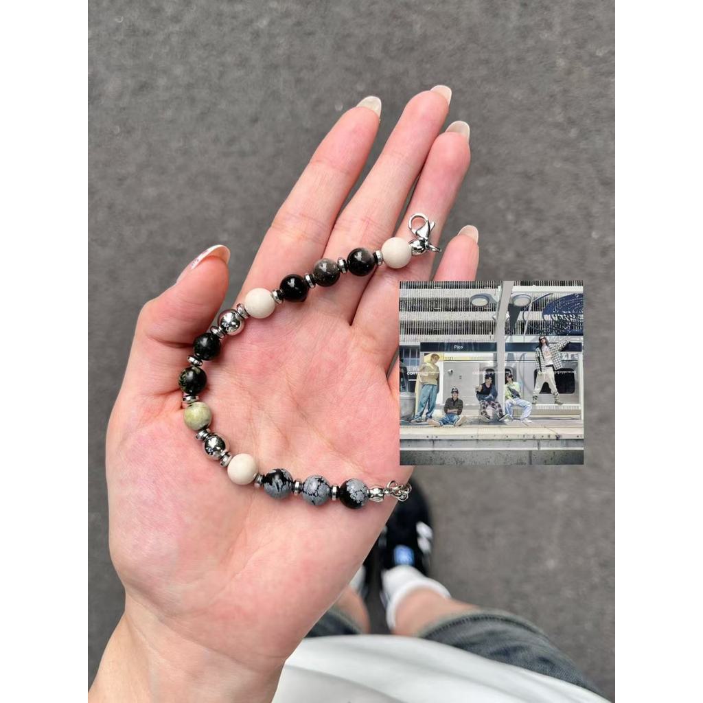 odoriko album CORTIS vòng tay phối màu retro cao cấp nam nữ phụ kiện mẫu mới