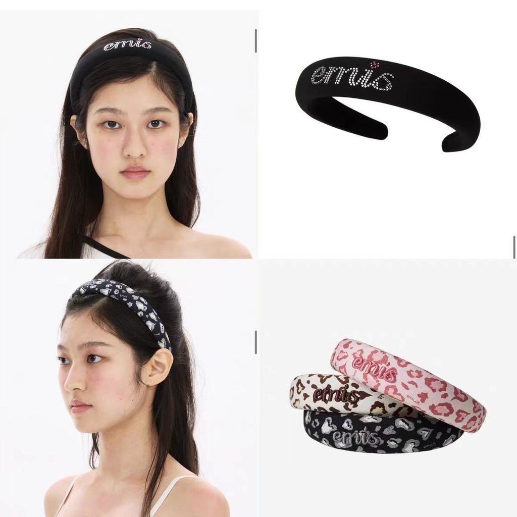 Emis New Niche Design Sense Hairband Kẹp tóc