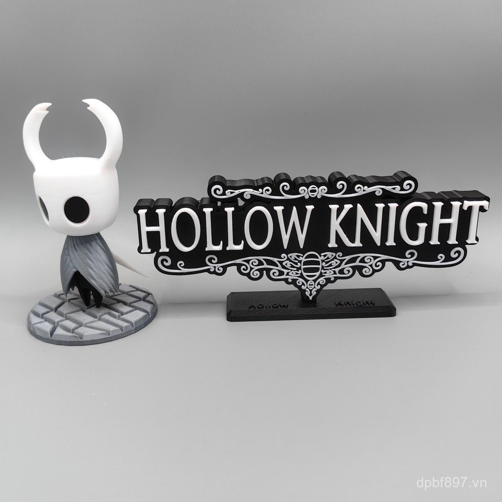 Void Hollow Knight Hollow Knight Hollow Knight Hollow Knight Ba Chiều Phông Chữ Đứng Ký Logo Bảng Tê