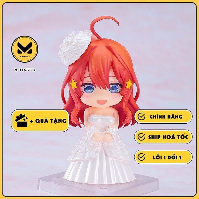 MÔ HÌNH Nakano Itsuki - Gotoubun no Hanayome Nendoroid (#2411)- Wedding Dress Ver.(Good Smile Compan