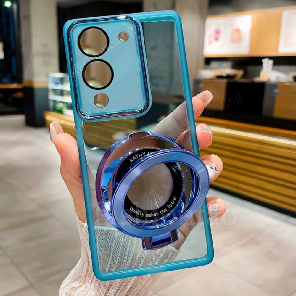 Ốp Lưng Cho Vivo Y04 S Y04S Y04 S Y04T Y29 T Y 29T Y29T Y29S VivoY04S VivoY29T 2025 Giá Đỡ Vòng Giá 