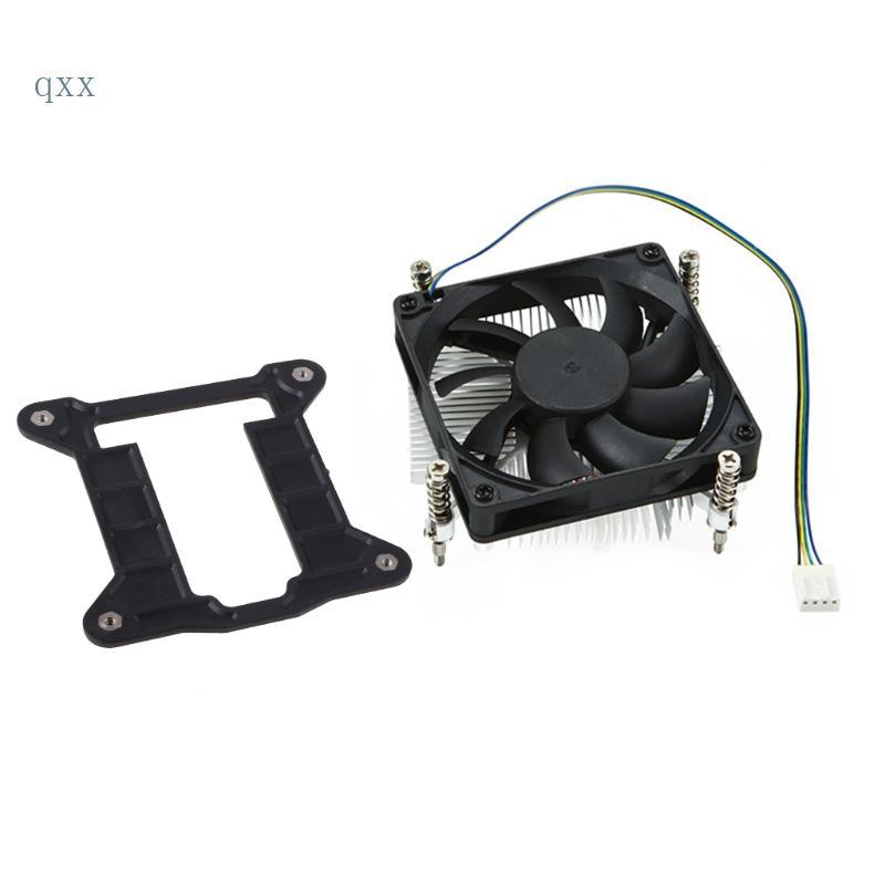 CH * Quạt tản nhiệt mỏng ITX cho LGA 1155 1156 1150 1151 Quạt làm mát CPU tản nhiệt