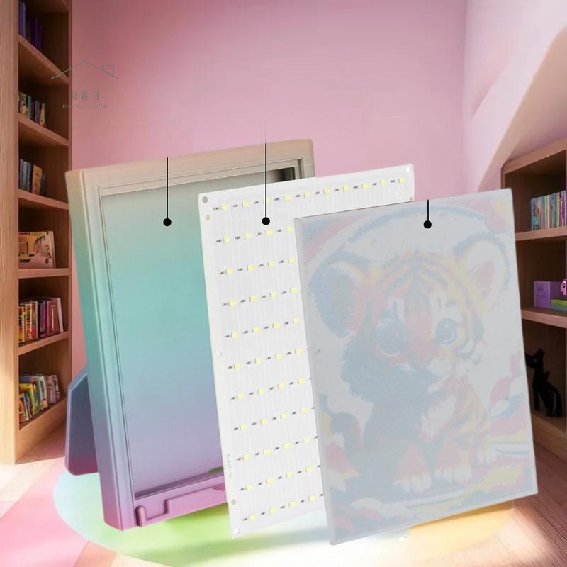 RO > 1 Bộ PLA Basic Lithophane Bundle 3D In Lithophane Ảnh Cho Bambu Lab Lithophane Led Panel CMYK I