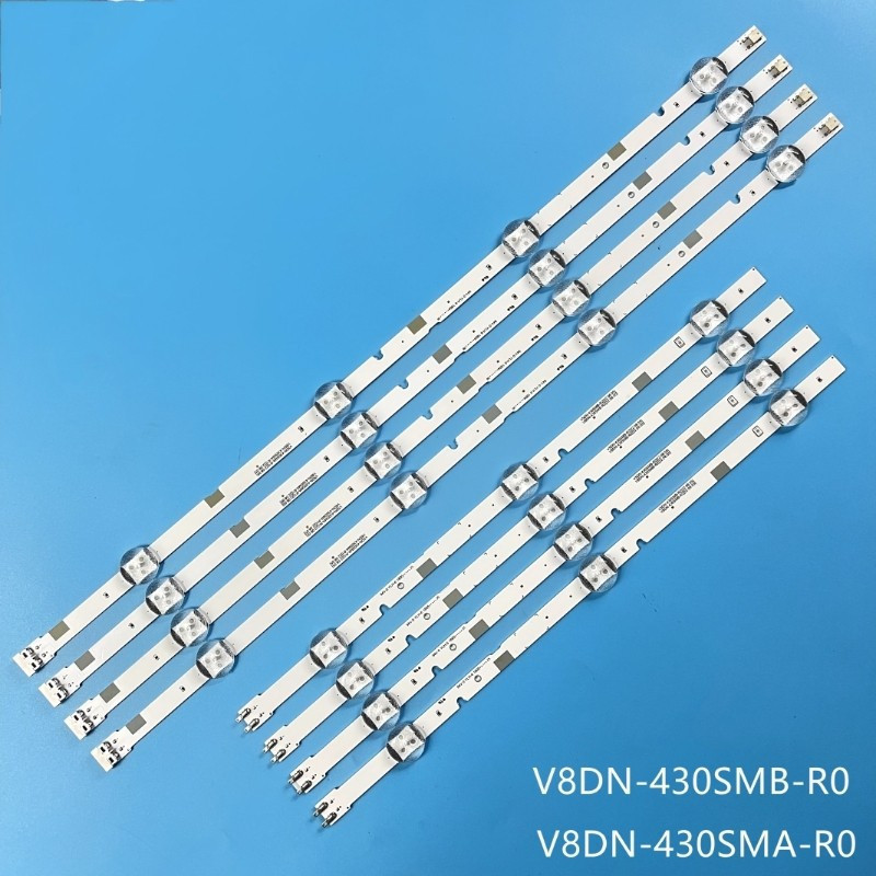 TV LED SAMSUNG 43T6000 43T6500 43R6000 BỘ MỚI 100% 4 BARS MỖI THANH 7 BỘ 3V BAO GỒM 4 BARS 4 BÂN + 4