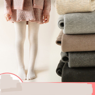 Quần tất cho bé gái màu trơn quần tất liền bàn chất cotton cho bé