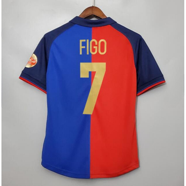 Retro Barcelona 1899-1999 Barca Vintage Jersey Retro Jersey 100th Anniversary kit Áo Bóng Đá Jersey
