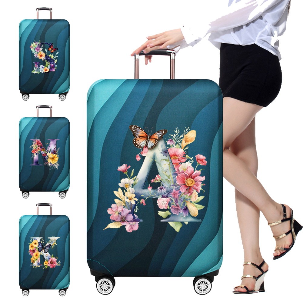 Cover Thicker Elastic 18-32 Inch Dust Cover for Extra Protection Printing Floral Letter Series