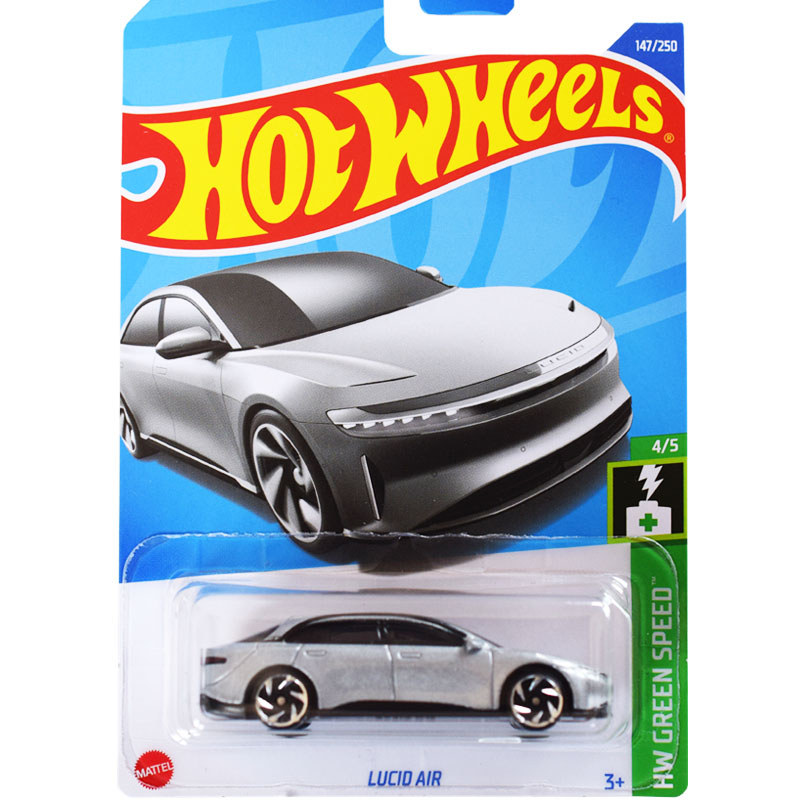 HotWheels HotWheels LUCID Electric Supercar Phiên bản đầu tiên Bạc LUCID AIR 147 22F