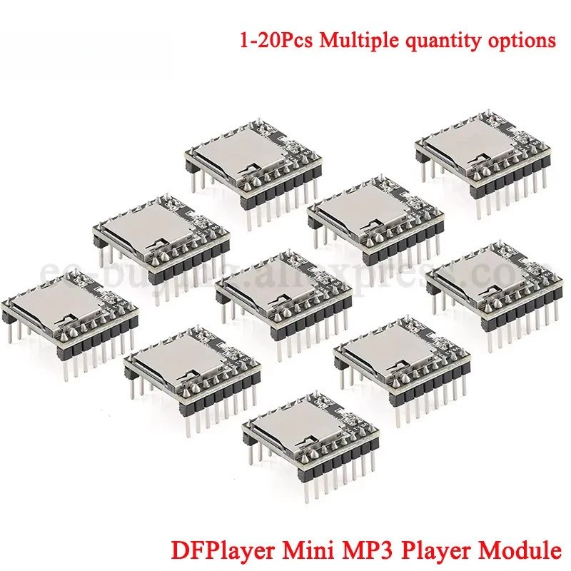 EC buying 1-20 Chiếc DFPlayer Mini MP3 Player Module 16P Thẻ TF U Đĩa MP3 DF Player Âm Thanh Mô Đun 