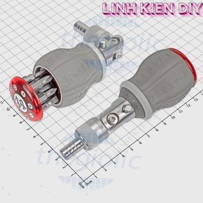 FO-9006M Tua Vít Chỉnh Góc Đa Năng 8 Trong 1 Dài 150mm Linh Kiện DIY