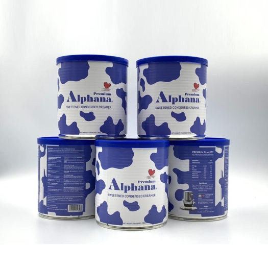 Sữa Đặc Nguyên Kem Nhập Khẩu Malaysia - Sữa Alphana, Lon 1kg