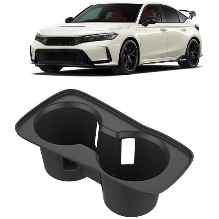 Dành Cho Thế Hệ 11 Civic Type R FL5 Typer Điều Khiển Trung Tâm Silicon Cốc Nước Chống Trơn Trượt Và 
