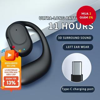 Tai nghe KY2 Tai nghe OWS một tai Tai nghe không dây Tai nghe thể thao Âm nhạc Tai nghe giảm tiếng ồn Bass sâu Sạc nhanh Tự động ghép nối Tai nghe chống nước