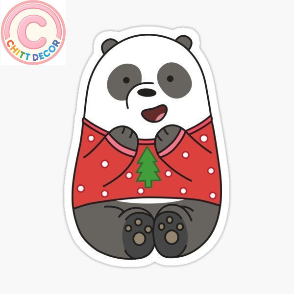 Chiếc Móc khóa hình gấu Trắng (Ice Bear) Giáng Sinh - chit