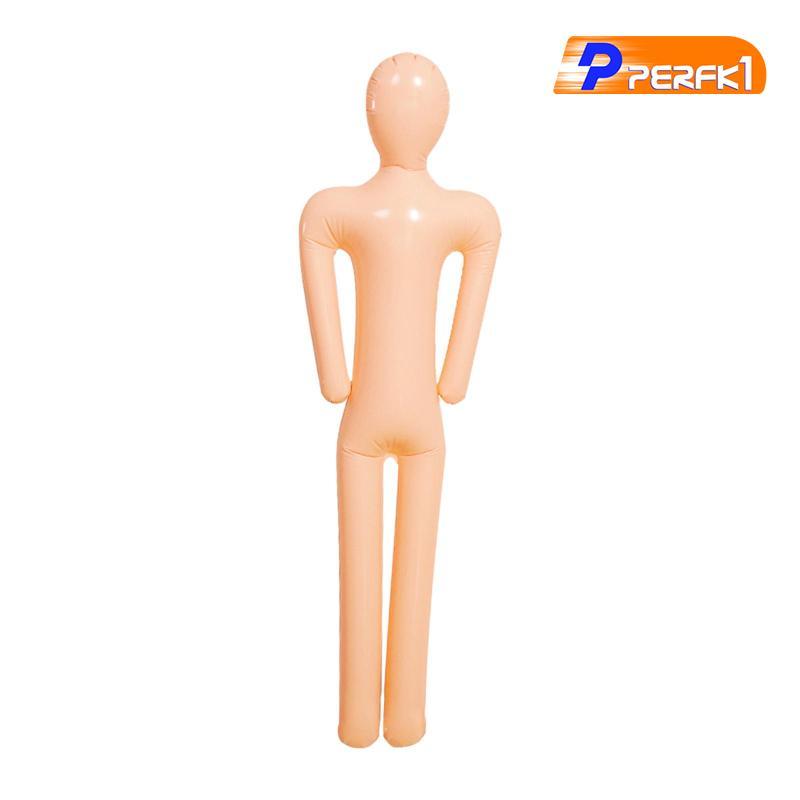 Màn hình kích thước bơm hơi Mannequin bơm hơi Mô hình cơ thể con người để trang điểm