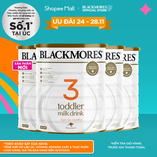 Combo 4 Hộp Sữa Blackmores Toddler Milk Drink số 3 (900g)