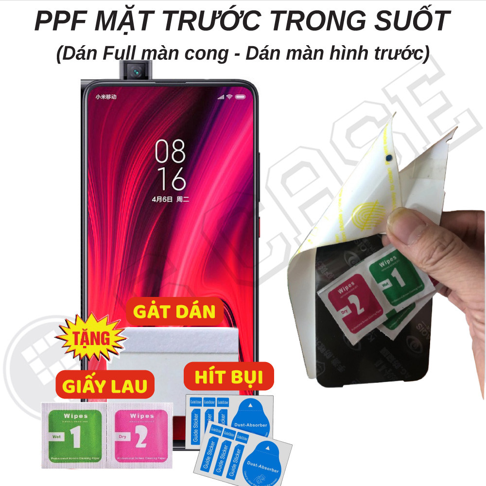 Dán PPF Full Màn Trong Suốt Cho Xiaomi Redmi K20 Pro Premium K20 Pro K20