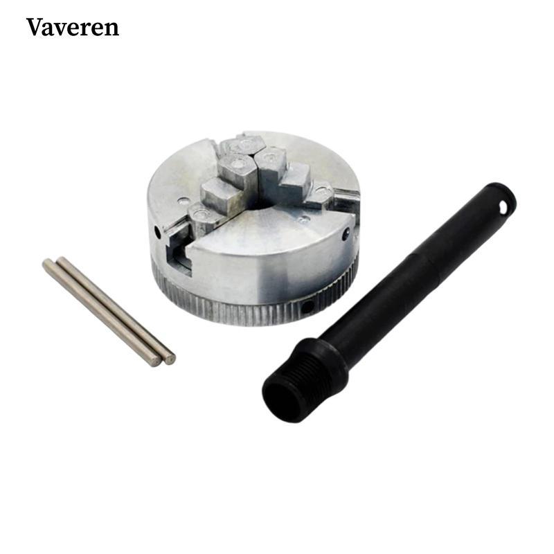 3 Hàm Máy Tiện Chuck Cho Máy Tiện Kim Loại Mini, Máy Tiện Chuck, Phụ Kiện Kẹp
