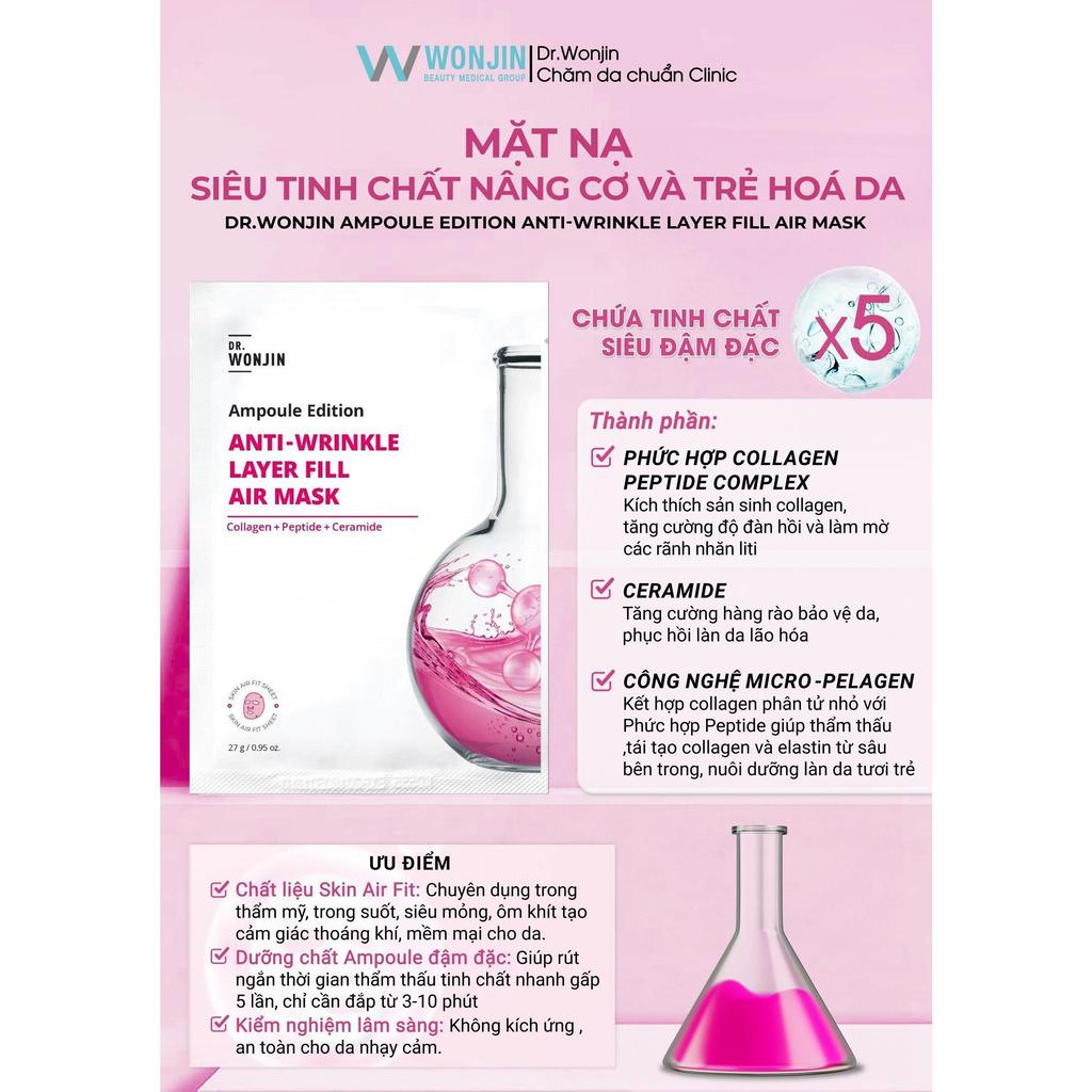 Ảnh 5 của Hộp Mặt Nạ Wonjin Effect Các Loại, cấp ẩm, phục hồi, chống lão hóa cho mọi loại da