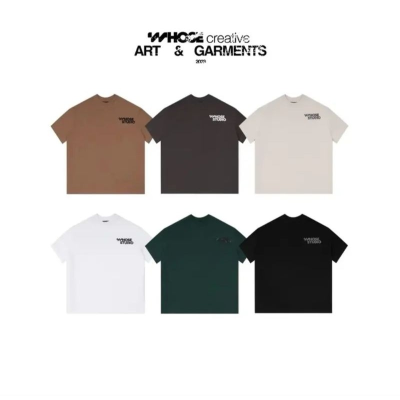 (COD) Áo thun BOXY OUR CREATIVE DEPARTMENT Cotton 250GSM - Whose Studio