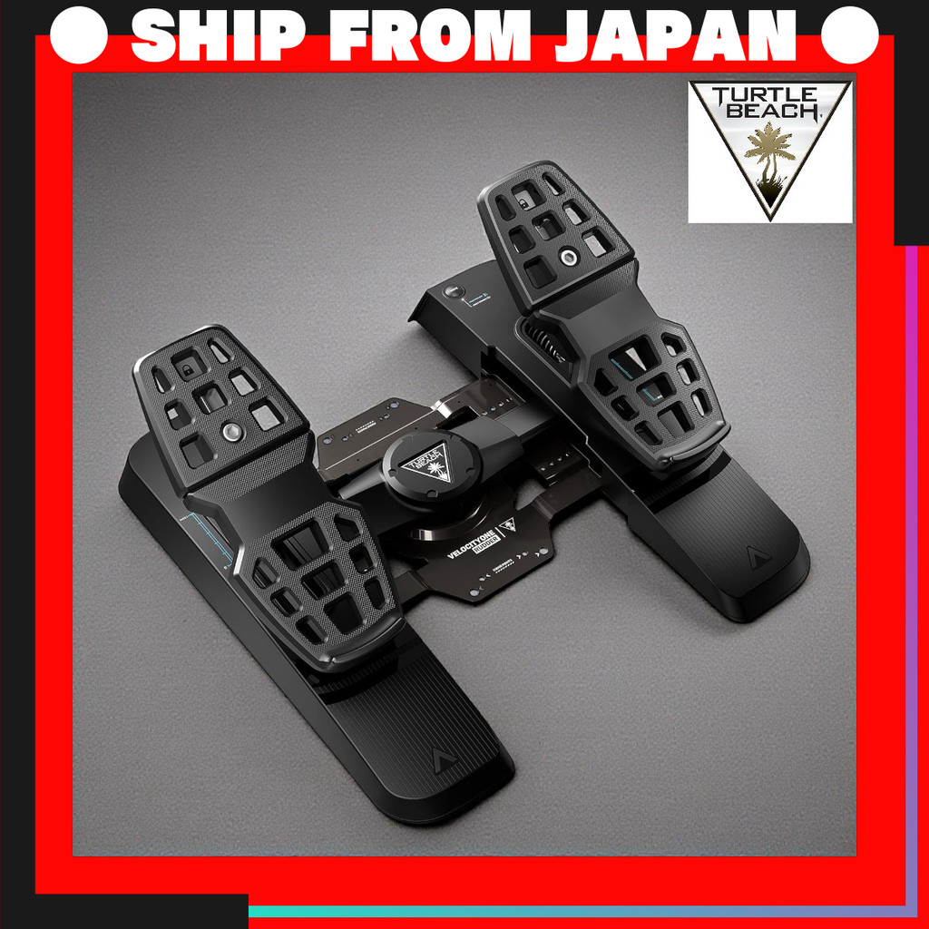 Turtle Beach VelocityOne Rudder Pedals – PC & Xbox Flight Simulator Controller