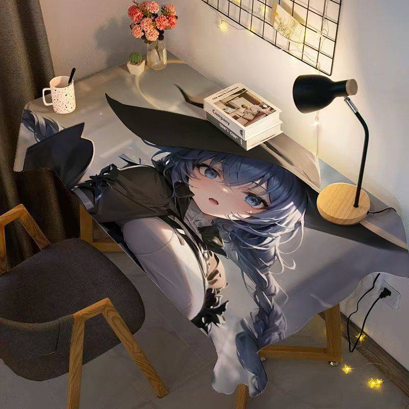 【Ready Stock】 No-Job Transfer Anime Two-Dimensional Tablecloth Student Dormitory Study Desk Cloth Di