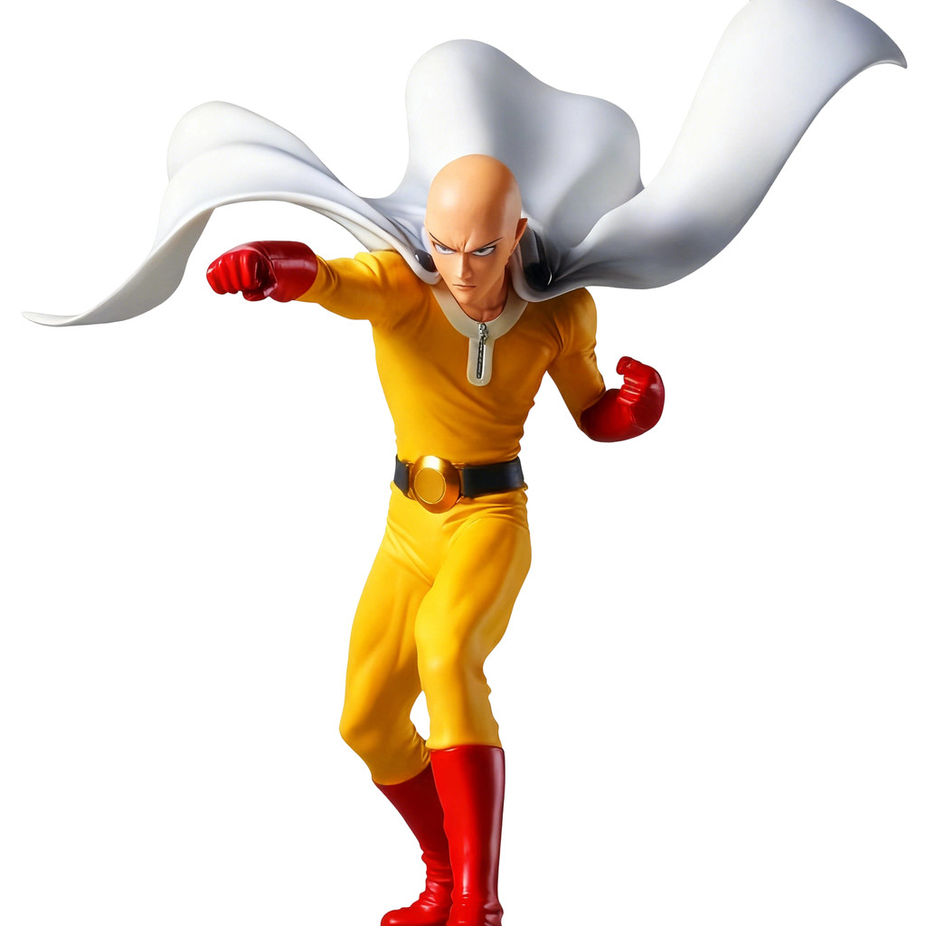 One Punch Man Saitama DXF Series 1 Hói Đầu Tượng Mô Hình Nhân Vật Hành Động Anime Các Bức Tượng Nhỏ 
