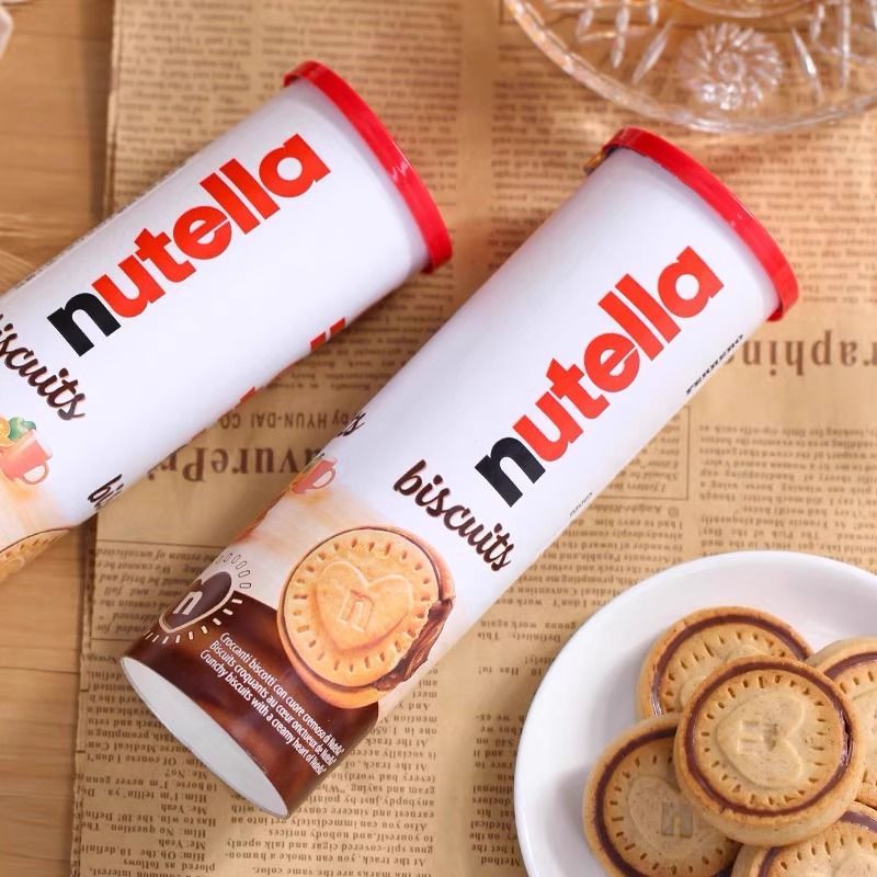 Hàng sẵn có Nutella Nutella Nutella Nutella Hazelnut Sốt sô cô la Sandwich Bánh quy tình yêu Bánh qu