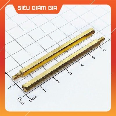 [3 Cái]- Trụ Đồng HEX-M3 Đực-Cái Dài 60mm SmartFix Linh Kiện