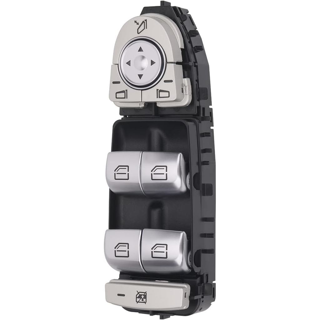 Công tắc cửa sổ điện Mặt trước Tương thích với 2015-2018 Mercedes-Benz C300, C350e, C43 AMG, C63 AMG