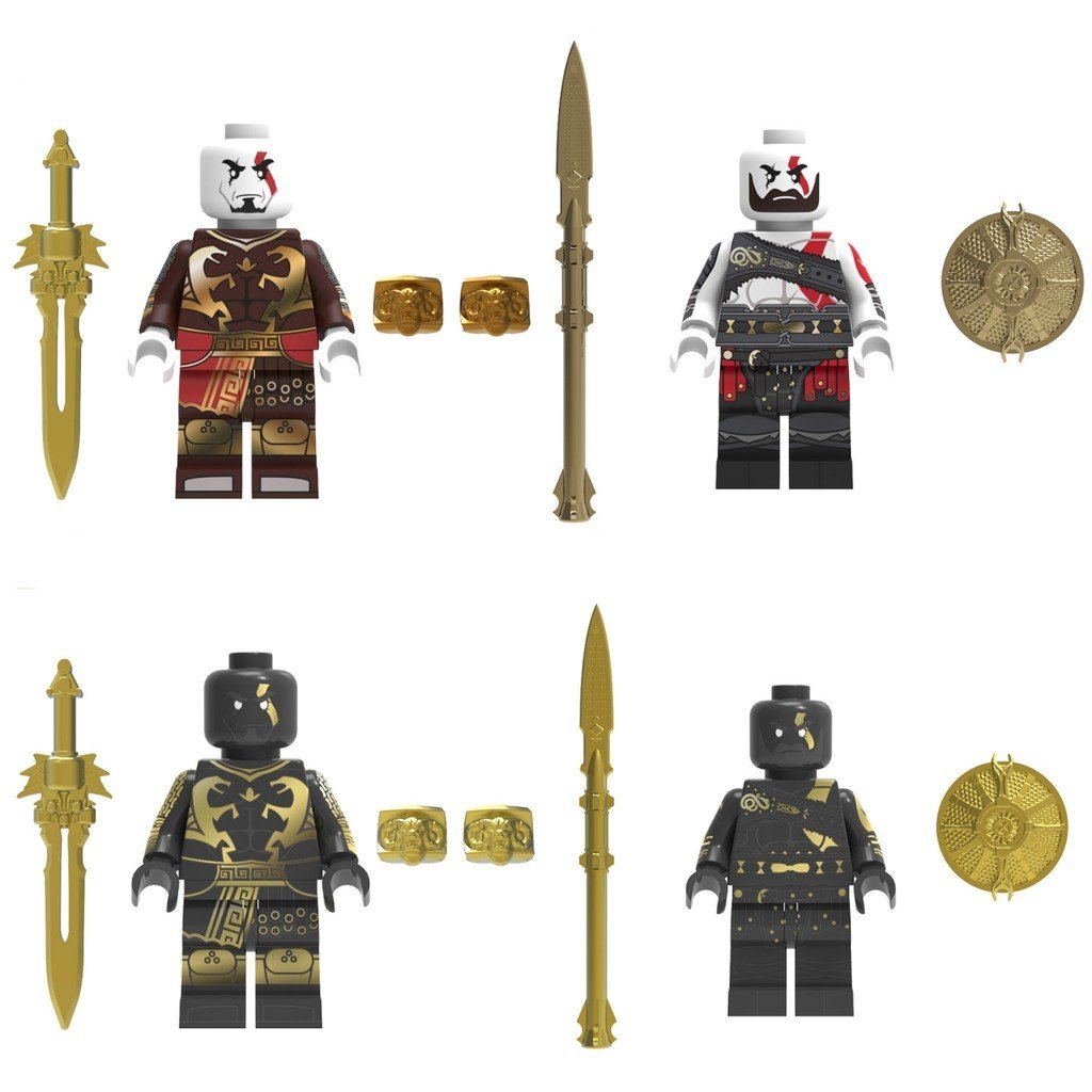 Yuezhida Quân Sự Loại 43 Đầm Mini 98K Quân Đội Đức MG42 Lính MP40 Lắp Ráp Đồ Chơi Khối Xây Dựng Mini