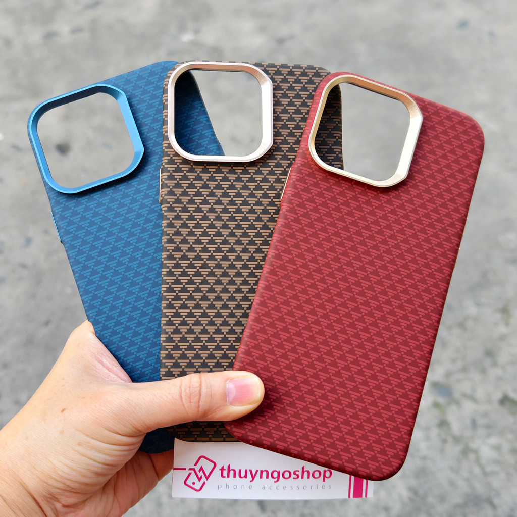 Ốp lưng nhựa cứng siêu mỏng iPhone 17 Pro Max - iPhone 17 Pro - iPhone 16 Pro Max