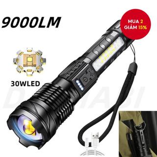  Đèn pin 7 chế độ di động - Có thể phóng to và chống nước Thích hợp để cắm trại và đi bộ đường dài 