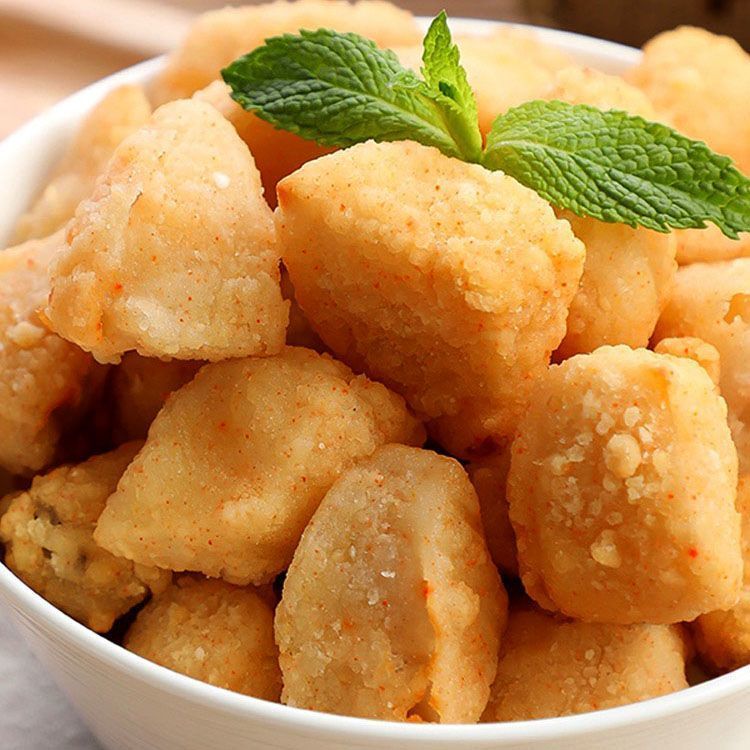 Crispy King Oyster Mushroom 1kg Muối Crisp King Oyster Mushroom Snacks Chiên Bột Bọc Da Sắc Nét Nấm 